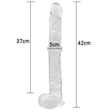 Charger l&#39;image dans la galerie, 16 inch jelly dildo