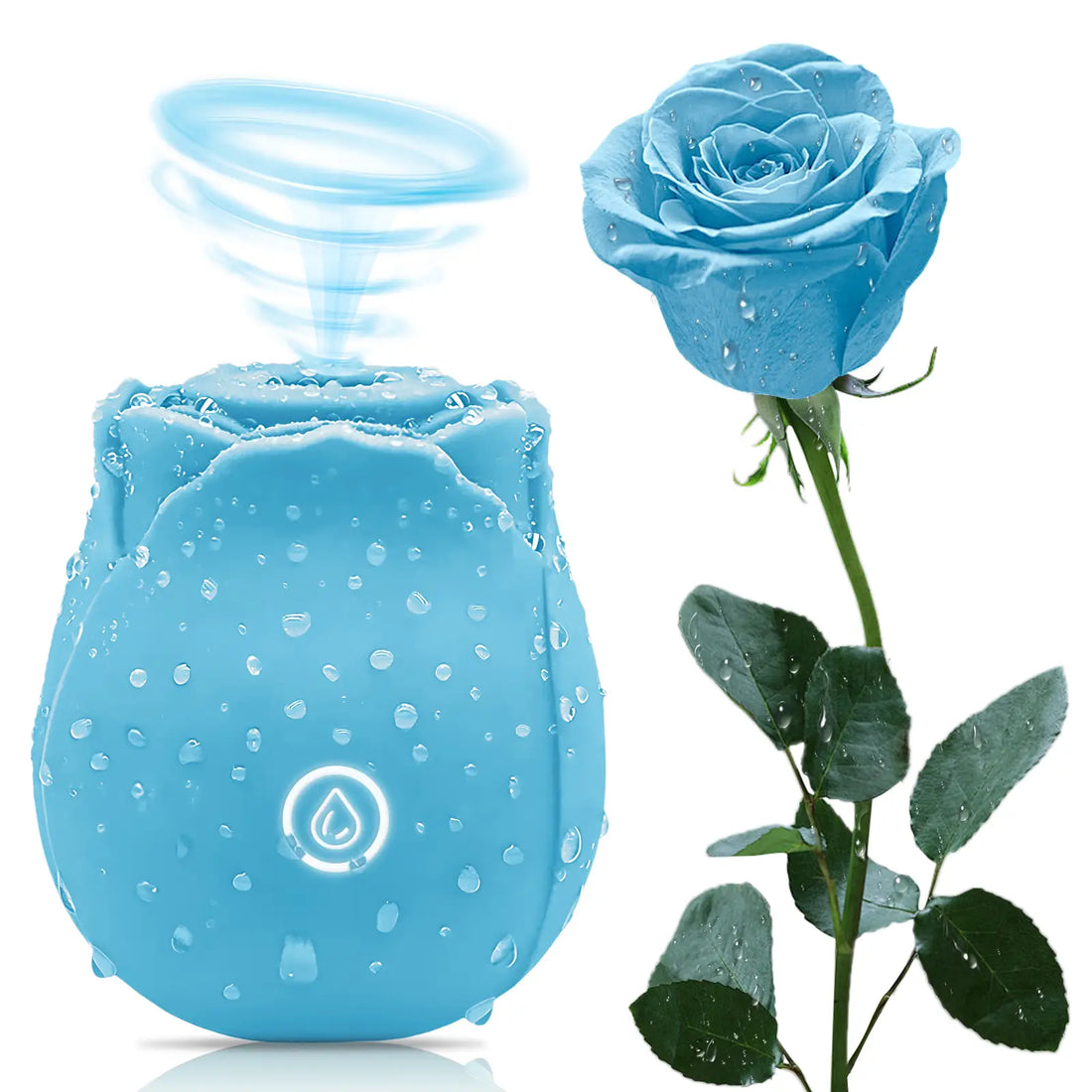 Blue Rose Toy Adult Clitoral Vibrator