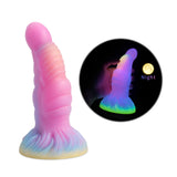 Load image into Gallery viewer, Gradient Fantasy Suction Cup Anal Dildo