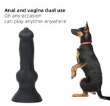 画像をギャラリー ビューアにロード Black k9 Dildo Animal Sex Toys