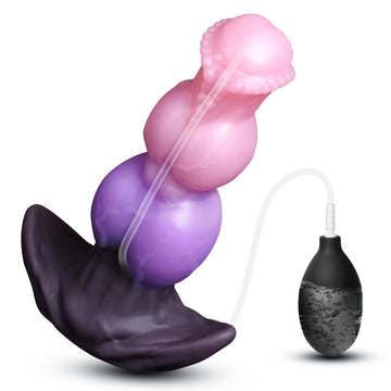 Fantasy Horse Knotted Squirting Huge Butt Plug