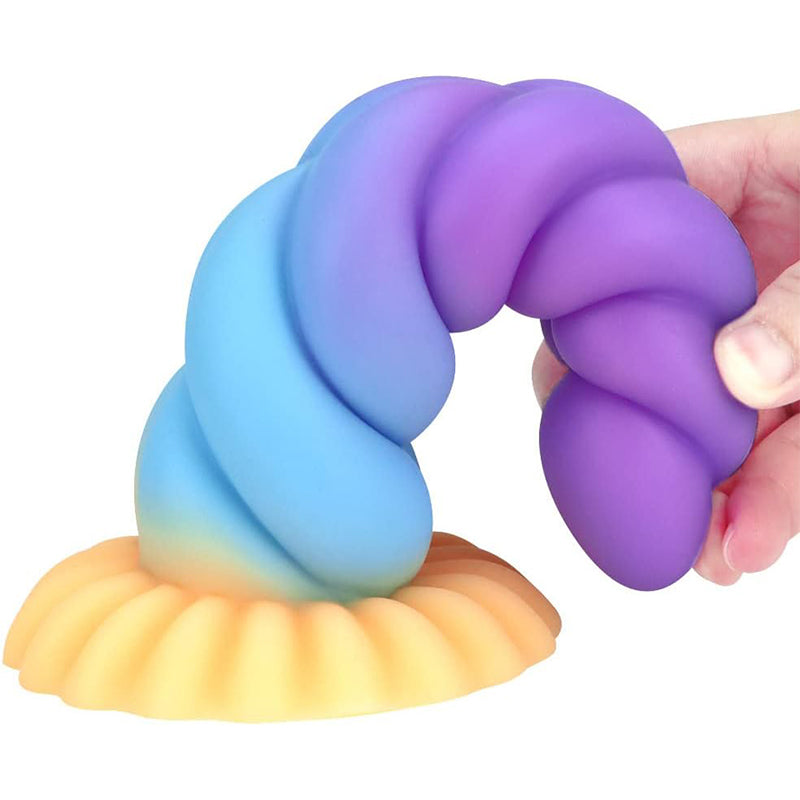 Fantasy Silicone 8 Inch Unicorn dildo