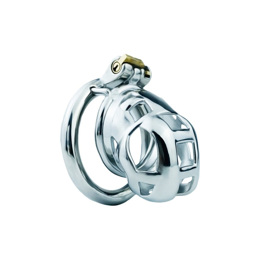 Tiny Stainless Steel Cobra Chastity Cage