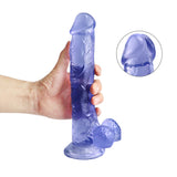 Charger l&#39;image dans la galerie, Rubber Dildo 10 inch blue