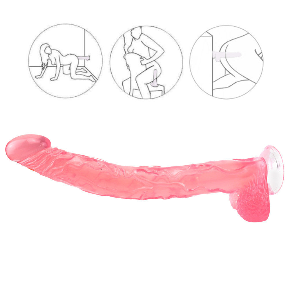 Anal pink dildo