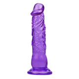 画像をギャラリー ビューアにロード 8 Inch extra straight purple dildo