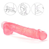 Load image into Gallery viewer, 12 inch pink huge dildo