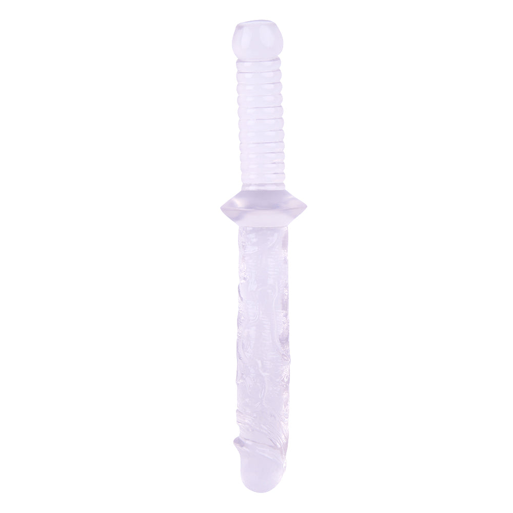 Handle Double Ended Jelly Dildos