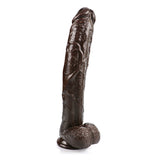 Charger l&#39;image dans la galerie, 10 inch crooked mouth coffee dildo