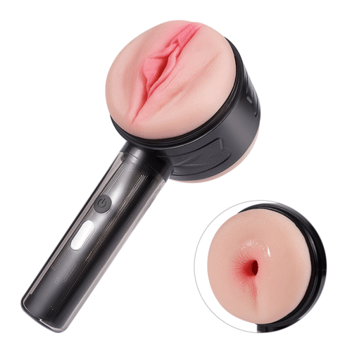 Realistic Vagina Handheld Automatic Male Masturbator