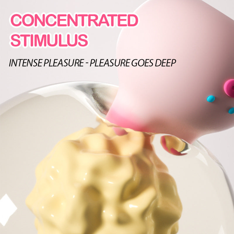 Soft Rabbit Thighs Syntribation clit Vibrator