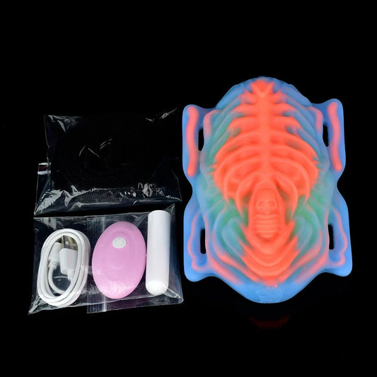 Remote Control Vibrating Luminous Grinder Sex Toy