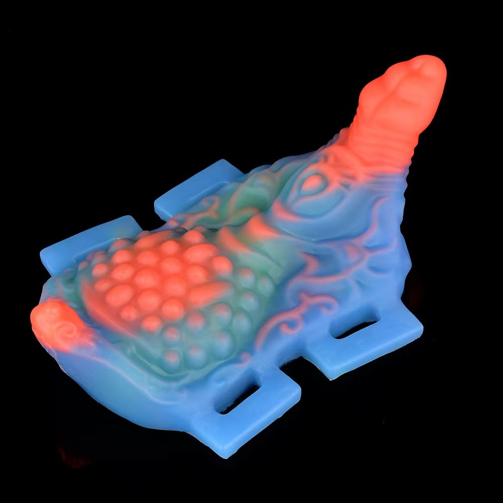 Glow in the Dark Wearable Vibrating Grinder Sex Toy