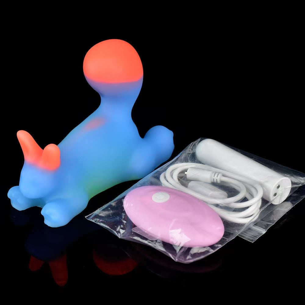 Glowing Vibration Fantasy Squirrel Grinder Sex Toy