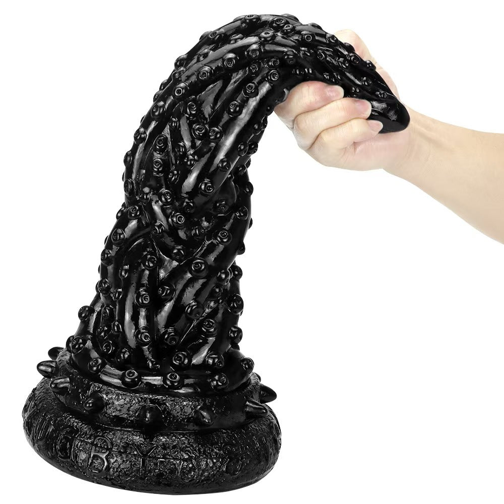 14 Inch Silicone Tentacle Big Black Dildo