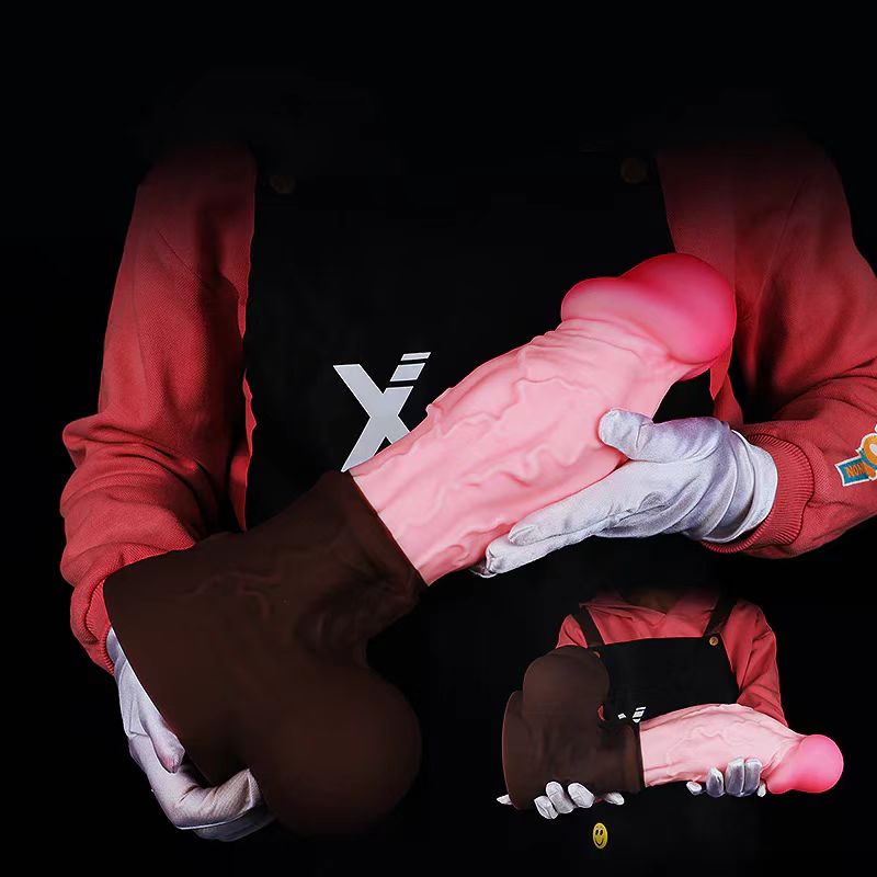 Extra Large Soft Custom Realistic Pink Dildo