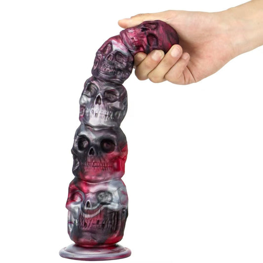 Silicone Horror Skull Monster Dildo