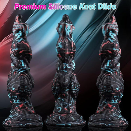 Silicone Suction Cup Alien Dog Monster Dildo