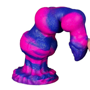 Huge Colorful Dog Wolf Monster Dildo