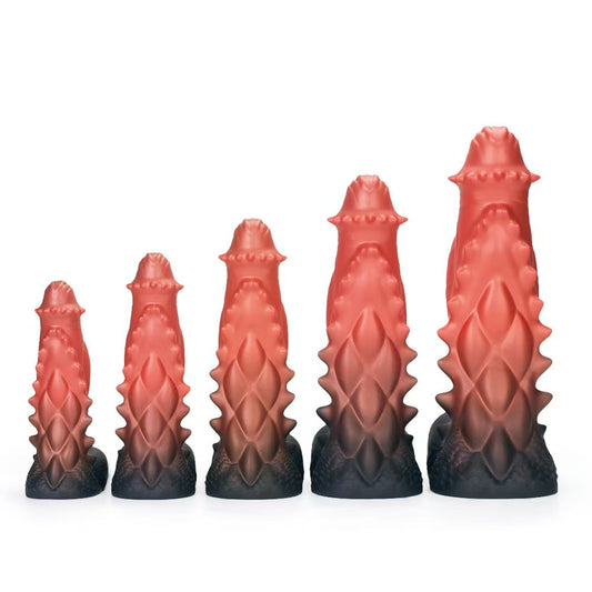 Giant Monster Dragon Thorn Silicone Dildo