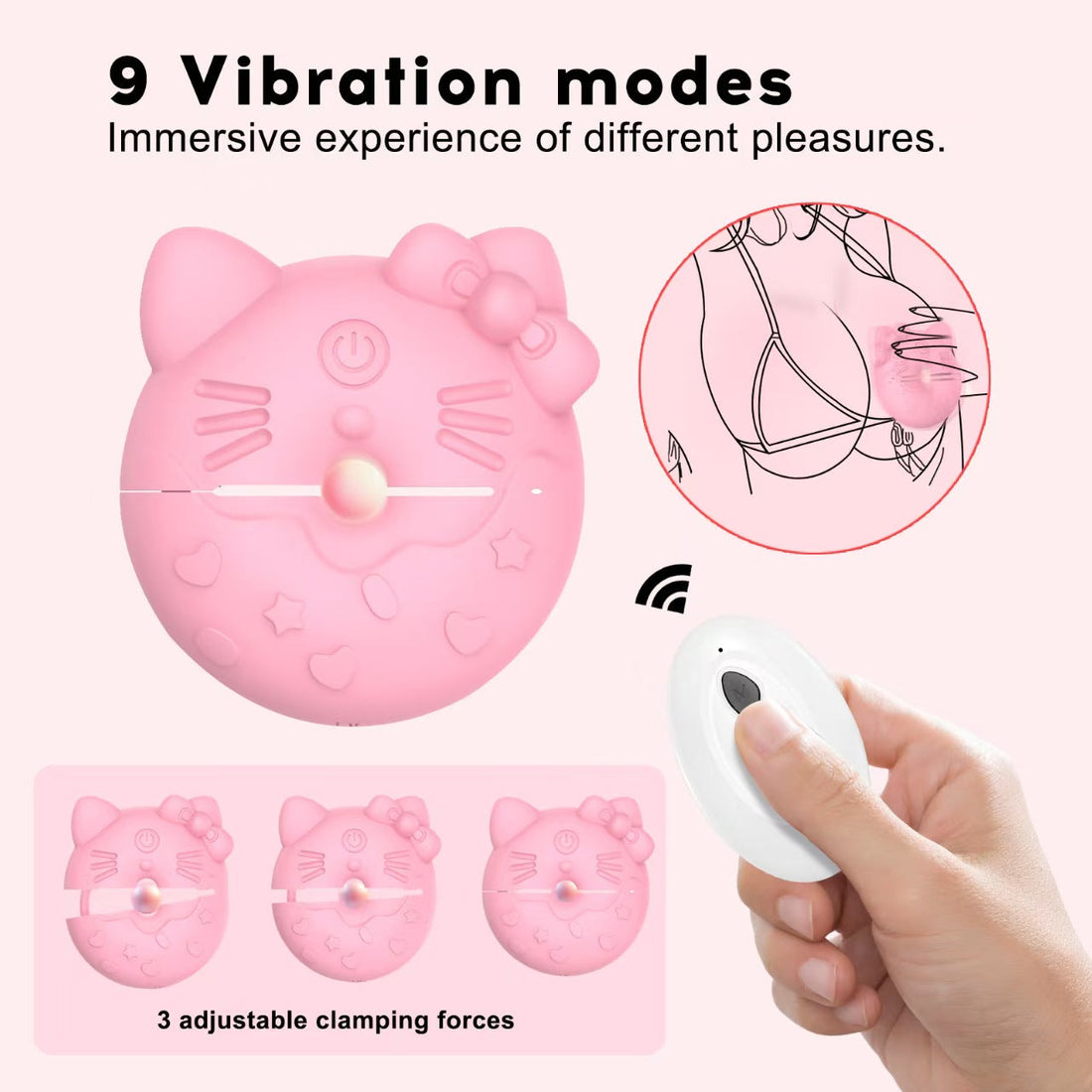 Hello Kitty Vibrator Cute Pink Sex Toy