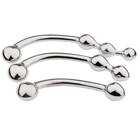Smooth Cool G-spot Metal Dildo