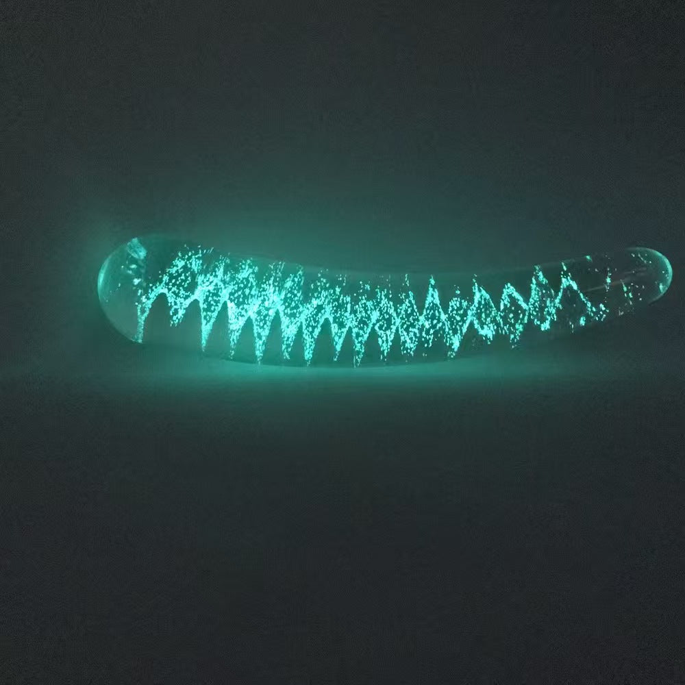 Firefly Smooth Cool G Spot Glass Dildo