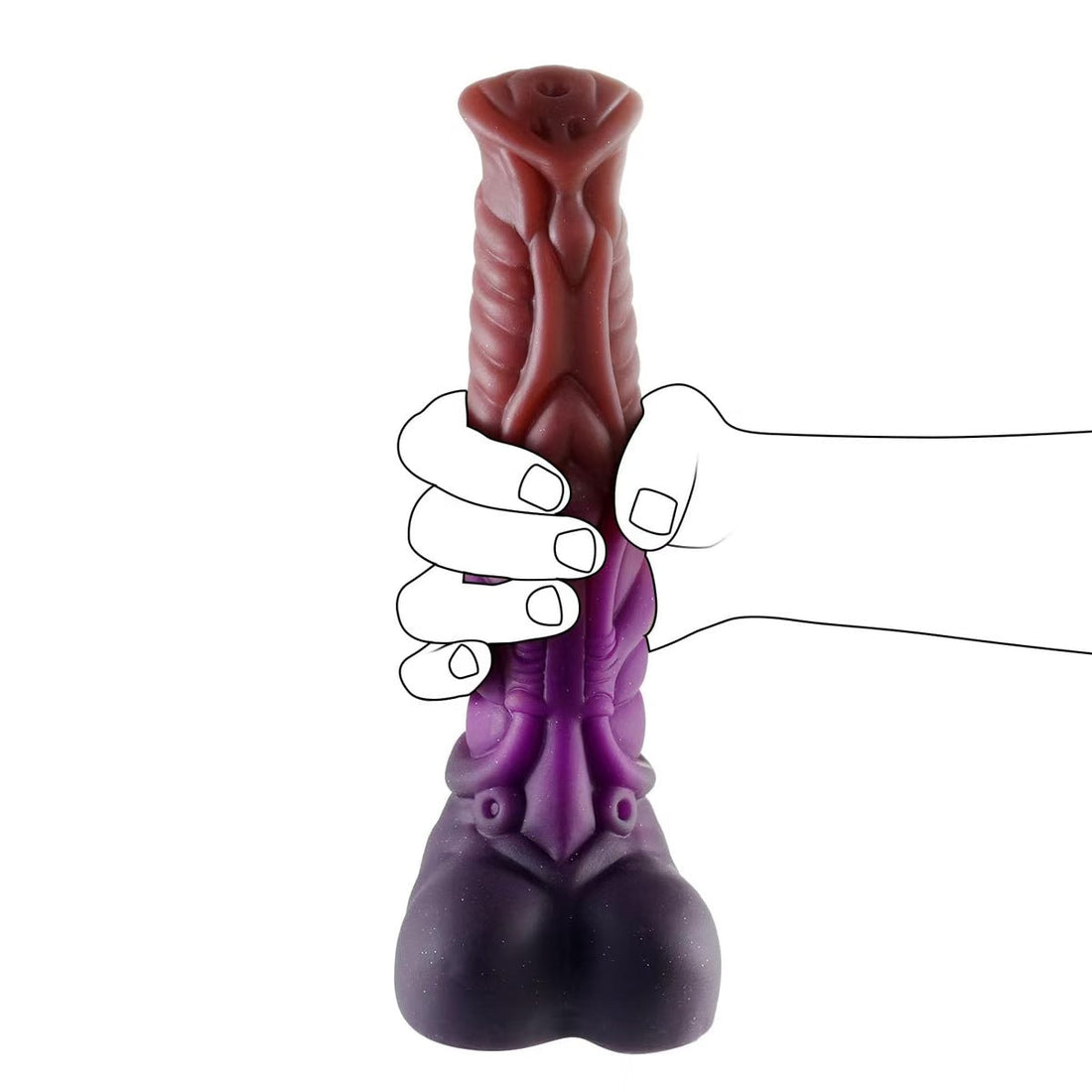 9 Inch Soft Fantasy Animal Horse Dildo