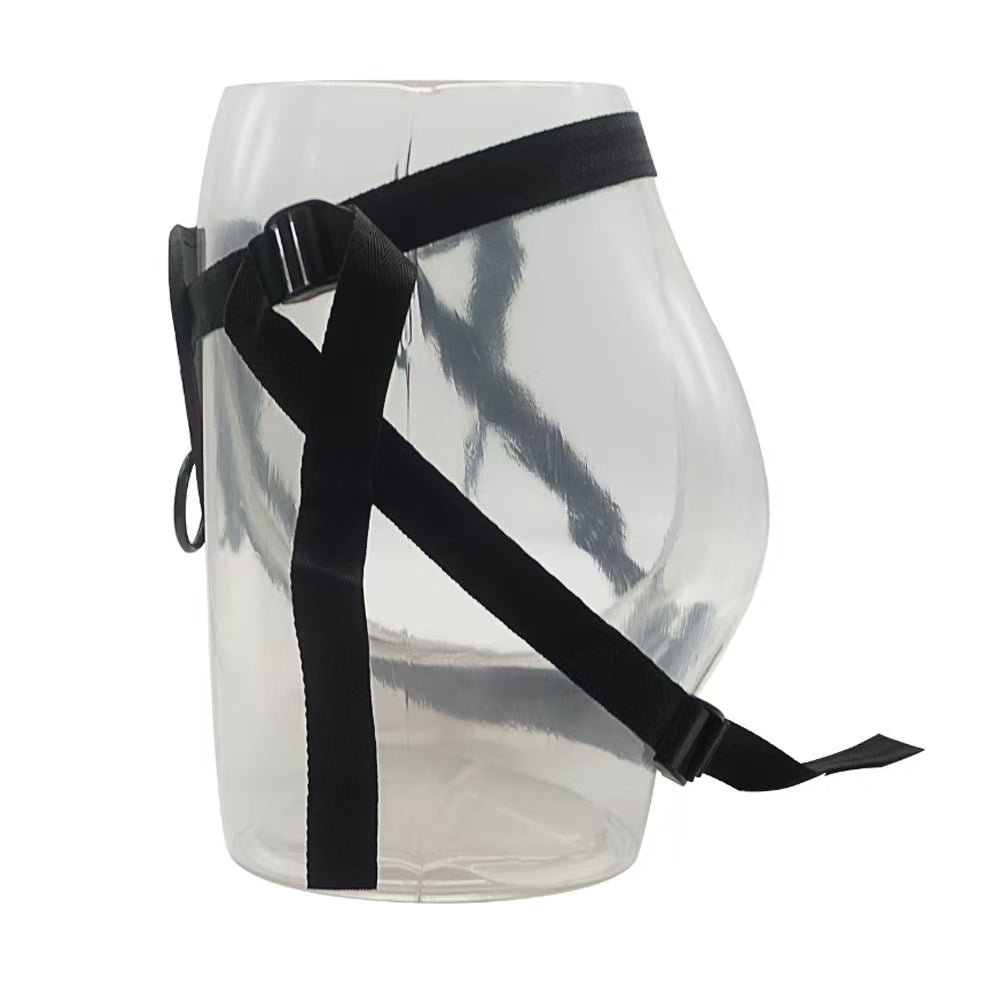 Flashing Three Rings Are Detachable Strap On Harness