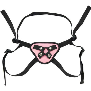 Pink Red Purple Brown Strap On Harness