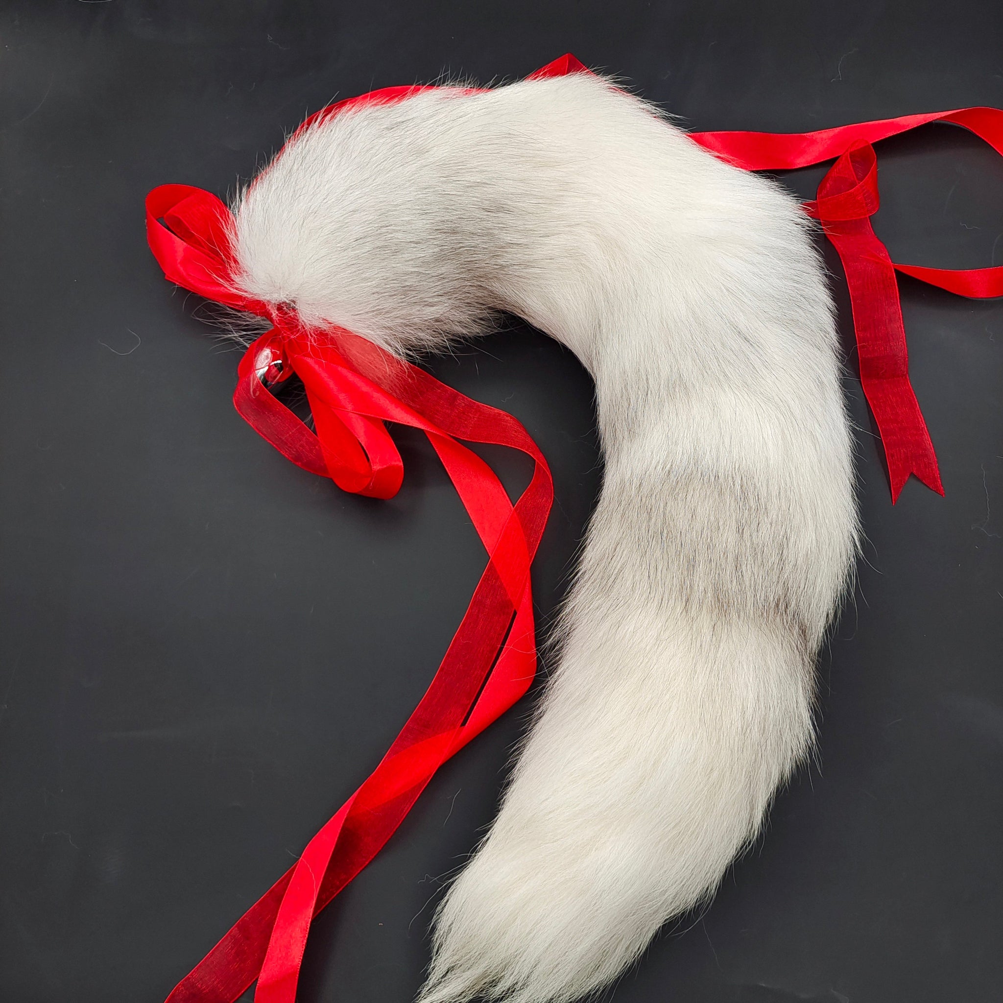 Furry Animal Snow Fox Tail Butt Plug