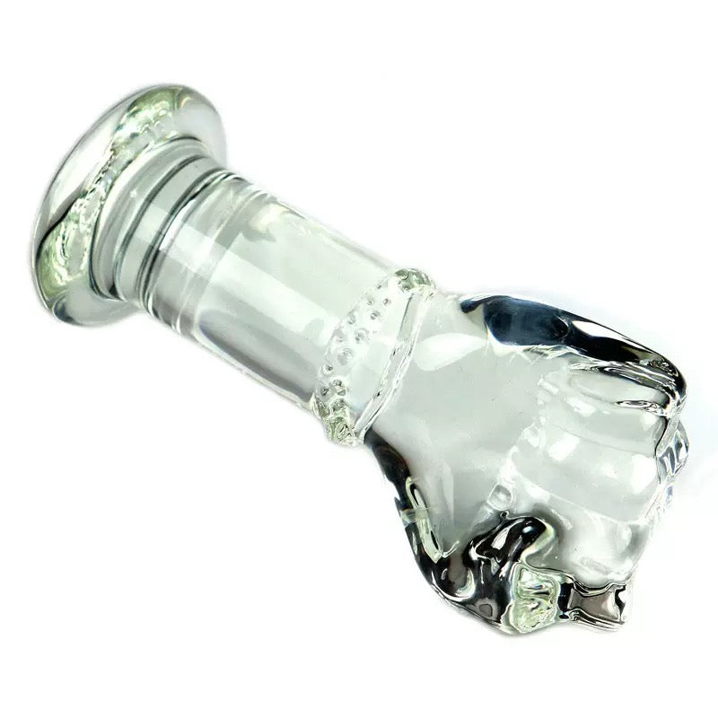 4.9 Inch Glass Toy Beginners Realistic Fist Dildo