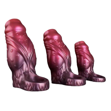 Open-ended Fantasy Knot Textured Penis Sleeve