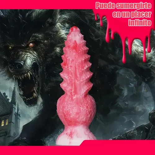 5 Inch Small Beginners Textured Dog Dildo