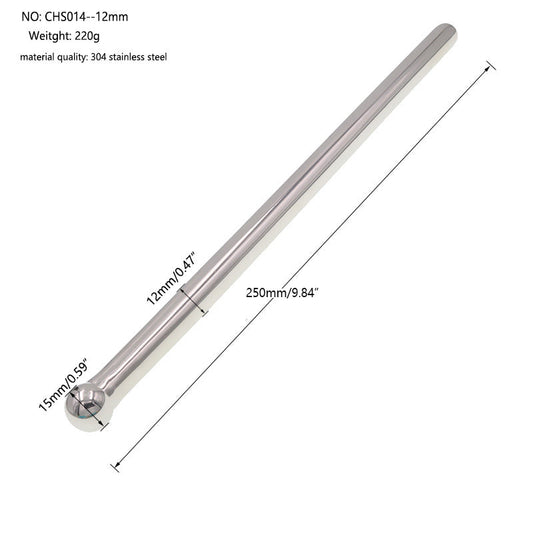 Stainless Steel Extra Long Expanding BDSM Penis Plug