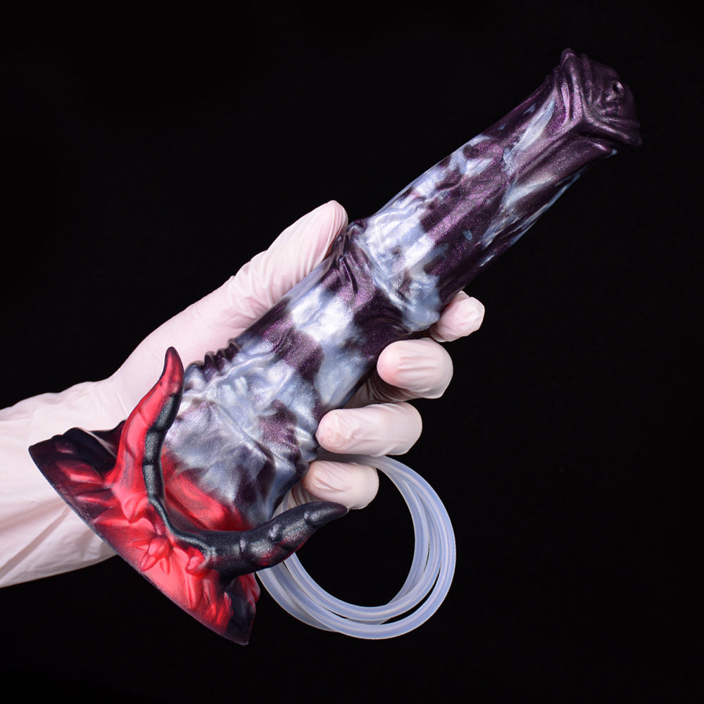 Ejaculation Dragon Demon Horn Silicone Fantasy Dildo