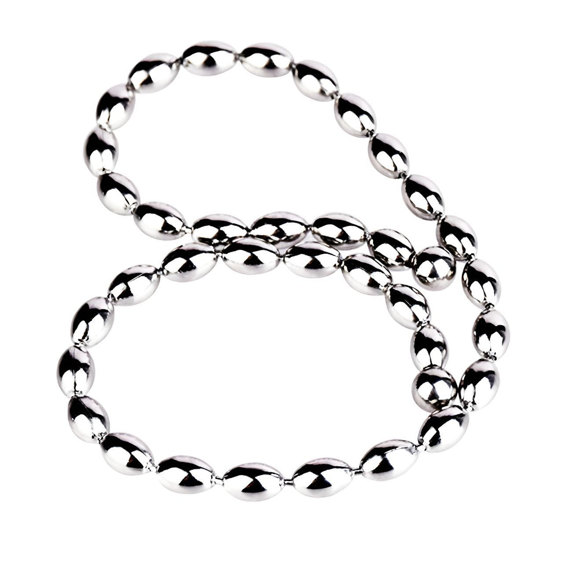 Beaded Chain Stainless Steel Custom Penis Plug