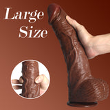 Carica l&#39;immagine nel visualizzatore di Gallery, King Cock Dildos 14 inch Brown