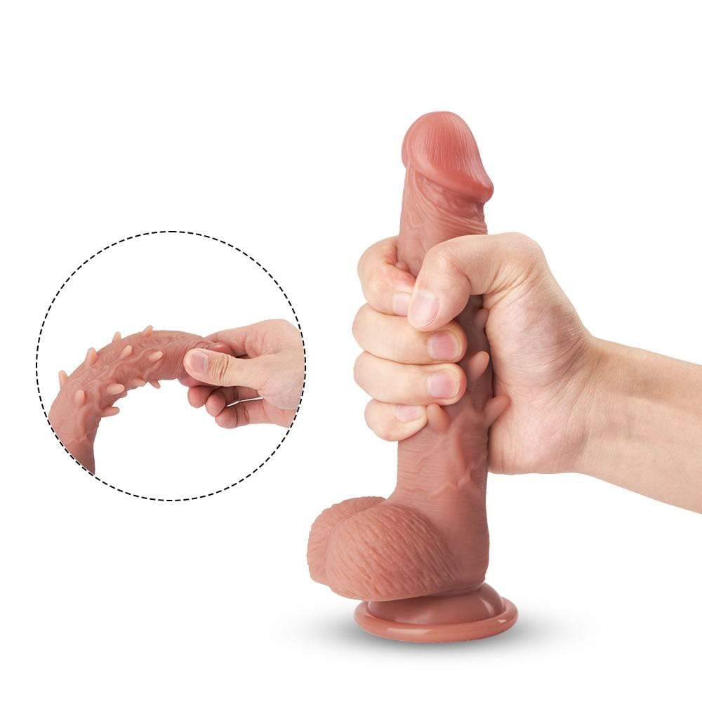 Spiky Dildo Realistic Suction Cup