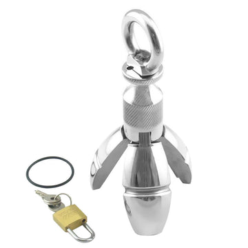Expander Locking Butt Plug BDSM sex toy