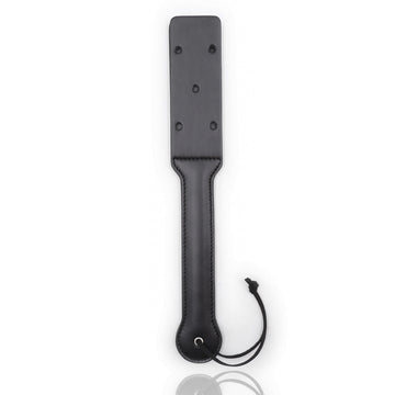 Double Layered Leather Spanking Paddle with Holes