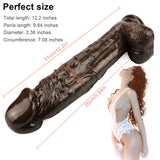 Charger l&#39;image dans la galerie, 12 inch big head coffee dildo