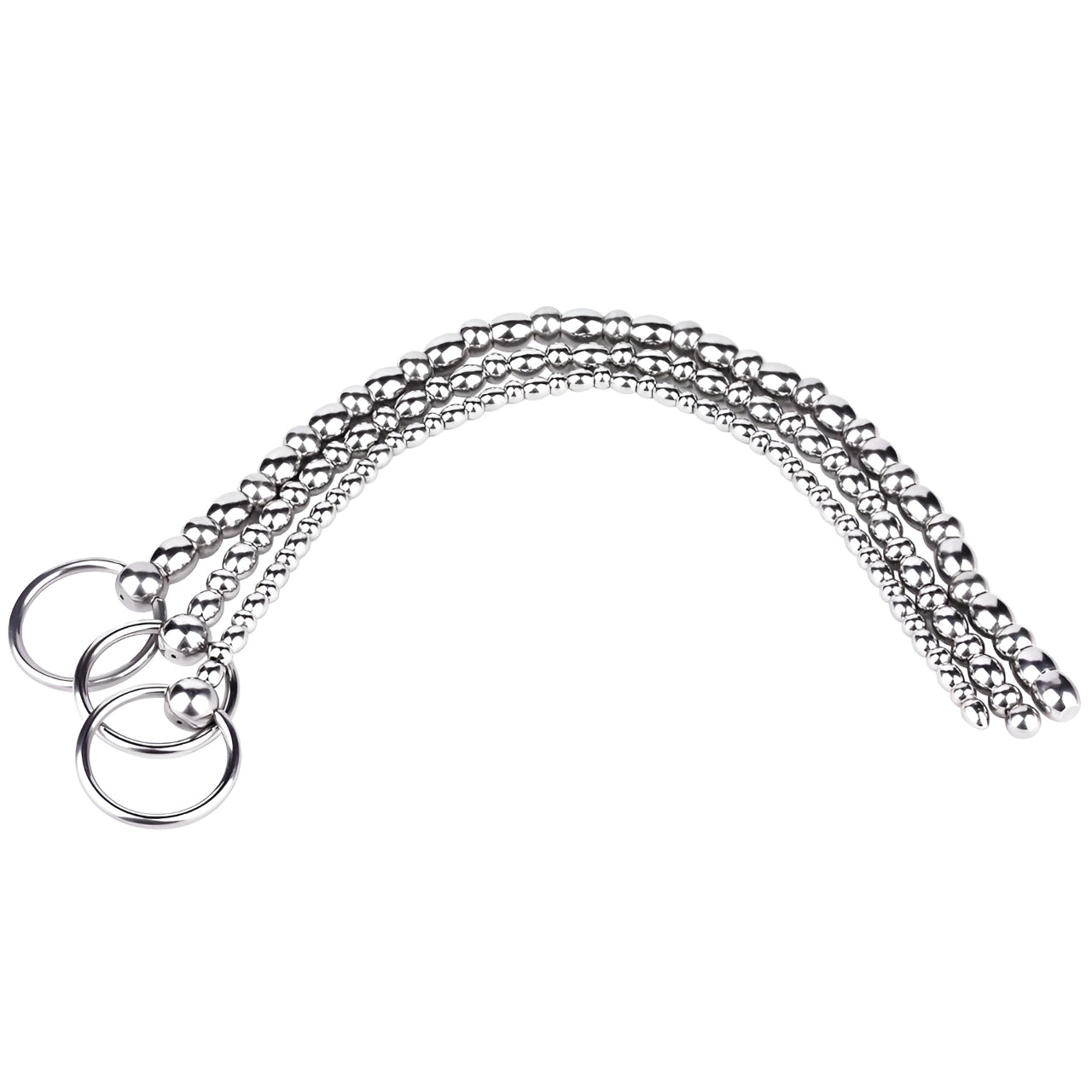 Pull Ring Irregular Prostate Bead Penis Plug