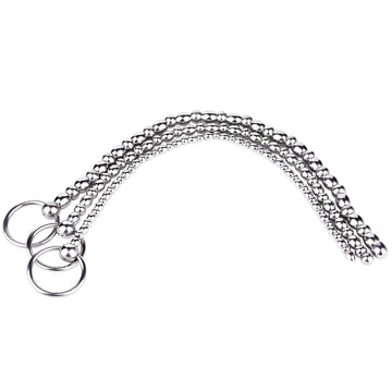 Pull Ring Irregular Prostate Bead Penis Plug