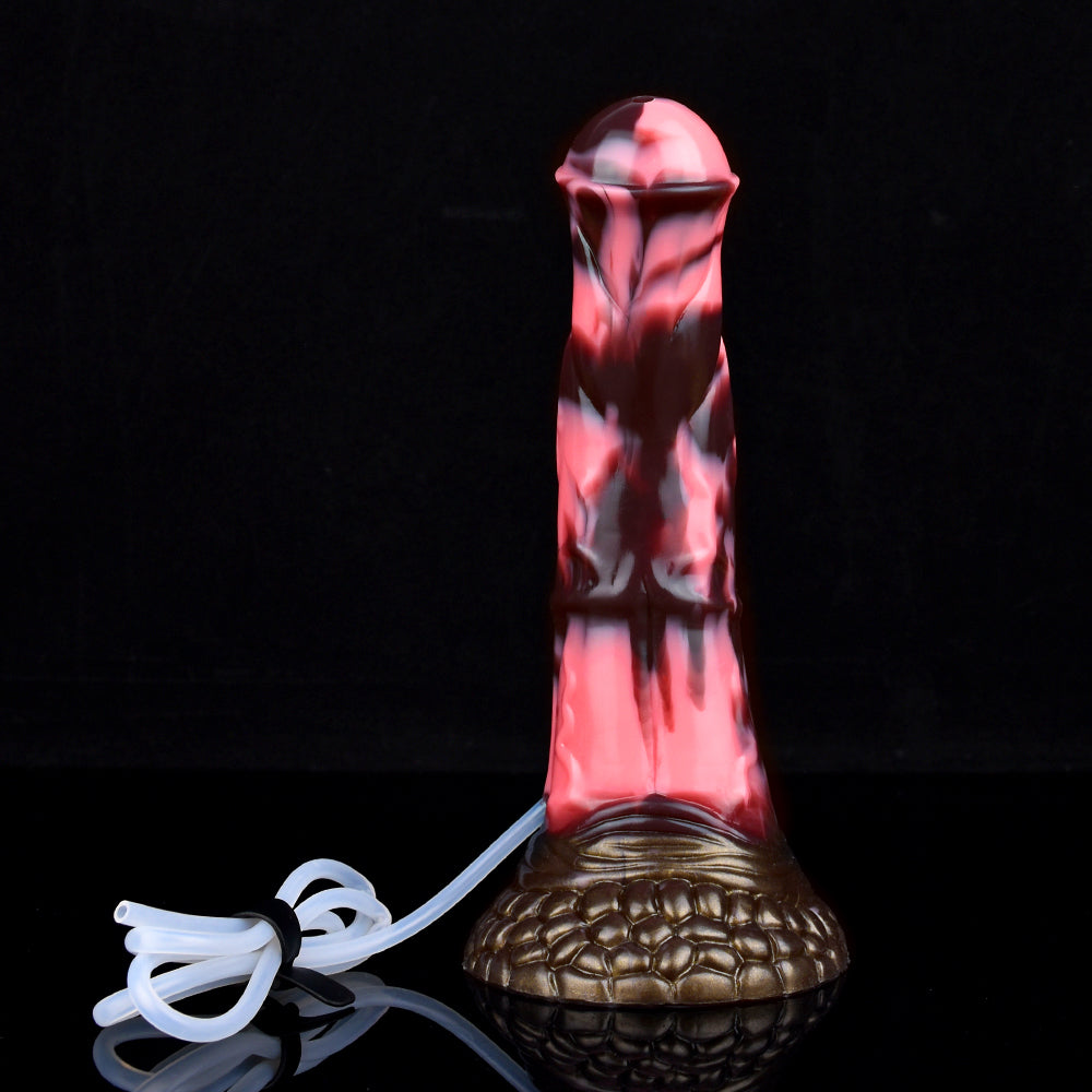 8 Inch Fantasy Silicone Horse Squirting Dildo