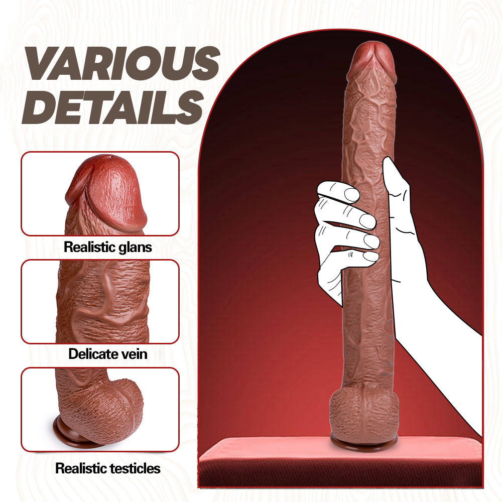 17 inch Dildo Extra Long Depth Training