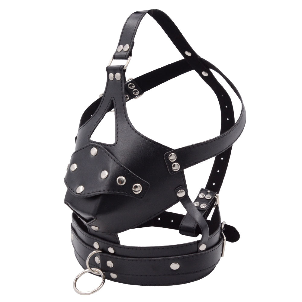 BDSM Dildo Gag Bondage Sex Slave Dildo Mask