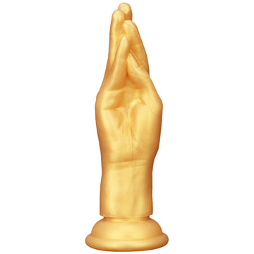 Gold Silicone Simulation Hand Fisting dildo