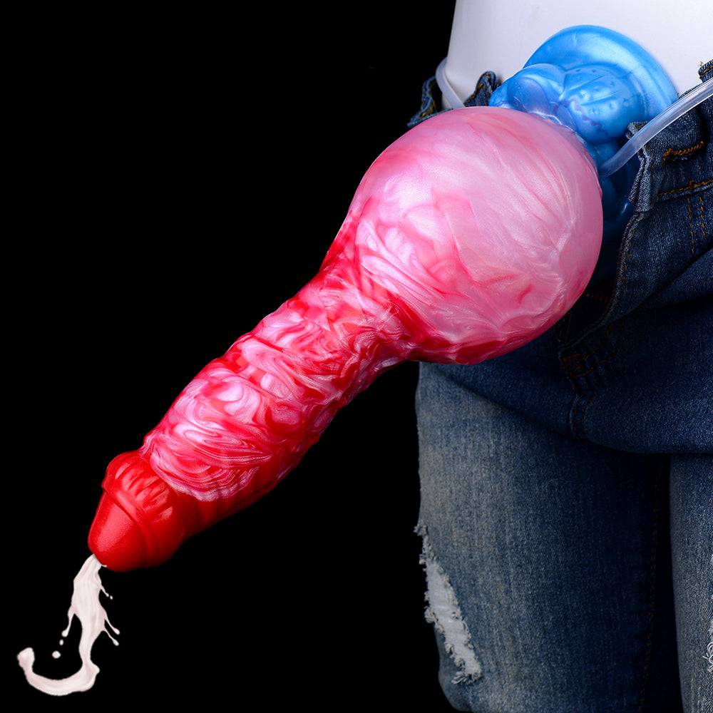 Inflatable Dog Dildo Butt Plug