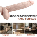 Charger l&#39;image dans la galerie, Big coarse skin color dildo